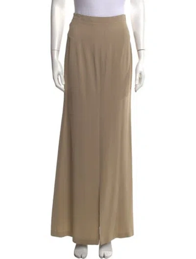 Pre-owned Costume National Vintage Long Skirt In Neutrals