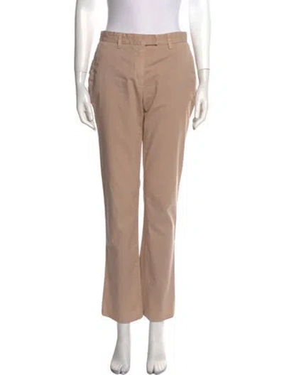 Pre-owned Costume National Vintage Straight Leg Pants In Neutral