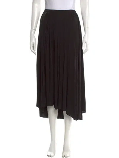 Pre-owned Costume National Wide Leg Pants In Black