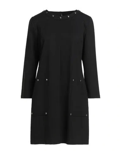 Costume National Woman Mini Dress Black Size 10 Viscose, Polyamide, Elastane