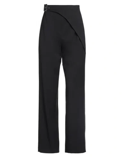 Costume National Woman Pants Black Size 8 Polyester, Rayon, Elastane