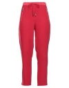 Costume National Woman Pants Red Size 8 Polyester In Red