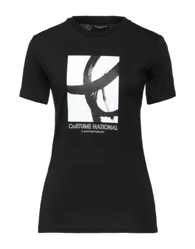 Costume National T-shirts In Black