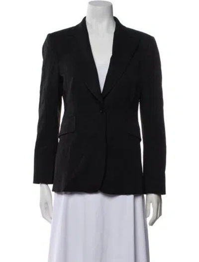 Pre-owned Costume National Wool Blazer In Black