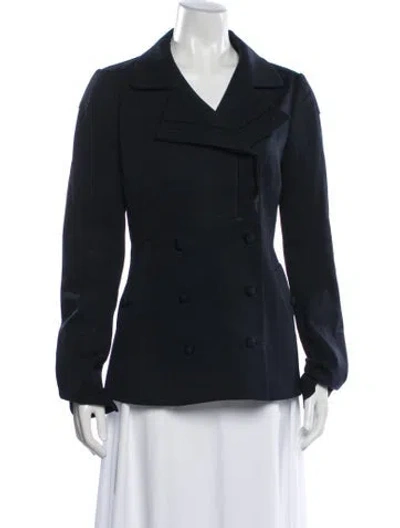 Pre-owned Costume National Wool Blazer In Blue