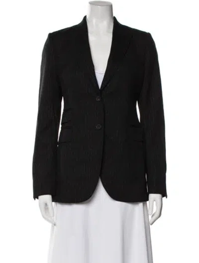 Pre-owned Costume National Wool Blazer In Gray