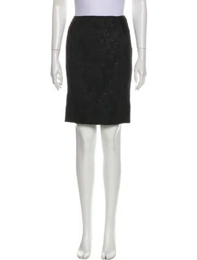 Pre-owned Costume National Wool Knee-length Skirt In Multi