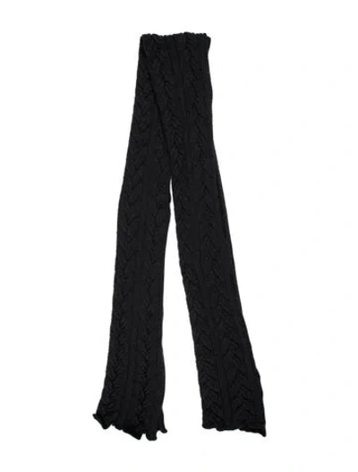 Pre-owned Costume National Wool Scarf In Grey