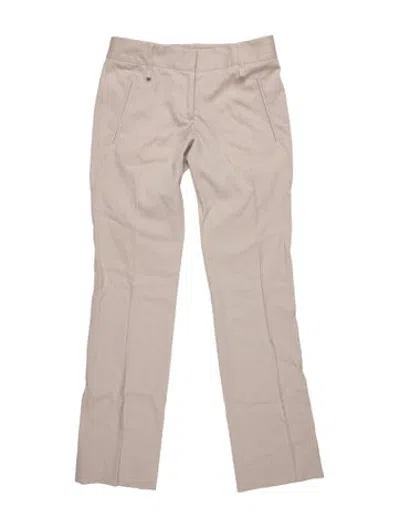 Pre-owned Costume National Wool Straight Leg Pants W/ Tags In Grey