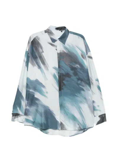 Costumein Abstract-print Long-sleeve Shirt In Multi