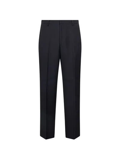 Costumein Alain Luras Pressed-crease Tailored Trousers In Blue