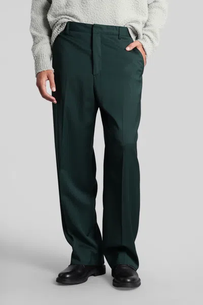 Costumein Alain Pants In Green Wool