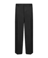 Costumein Belt Loop Casual Pants In Black