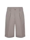 Costumein Bermuda Shorts Made Of A Linen Blend