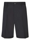 Costumein Black Bermuda Shorts In Black