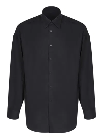 Costumein Black Cotton Over Fit Shirt