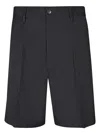 Costumein Black Bermuda Shorts In Black