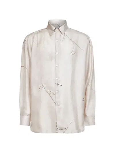Costumein Buttoned Shirt In Neutral