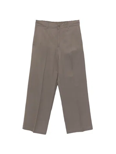 Costumein Button-fastening Trousers In Brown