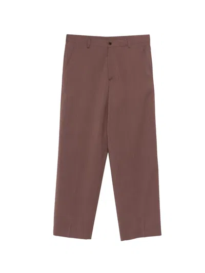 Costumein Button-fastening Trousers In Brown