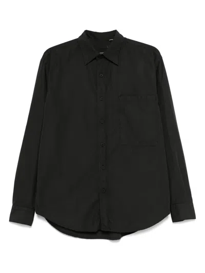 Costumein Chest-pocket Shirt In Black