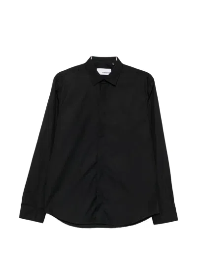 Costumein Concealed-front Shirt In Animal Print