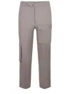 Costumein Costume Trousers Made Of Linen Blend In Gray