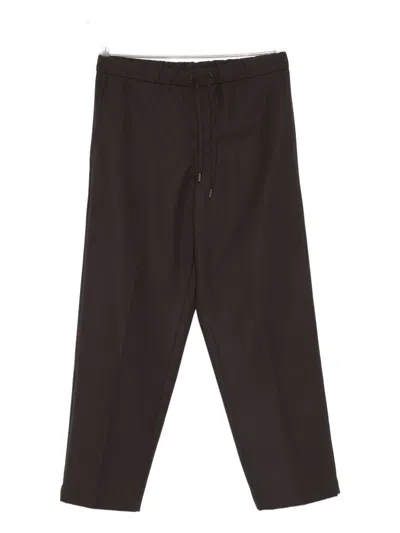 Costumein Drawstring-waist Trousers In Brown