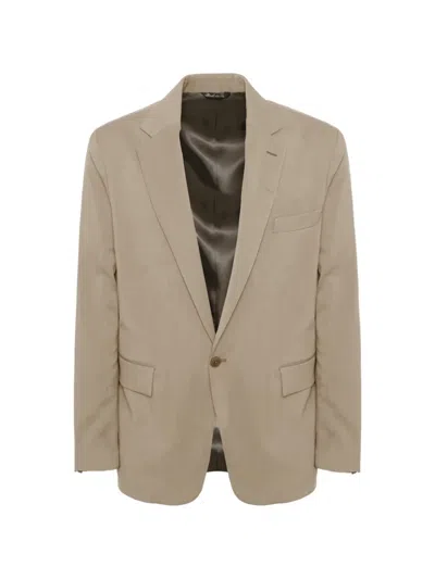 Costumein Joel One-and-a-half-breasted Jacket In Brown