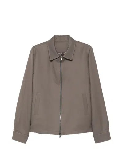 Costumein Karak Zip-up Jacket In Brown