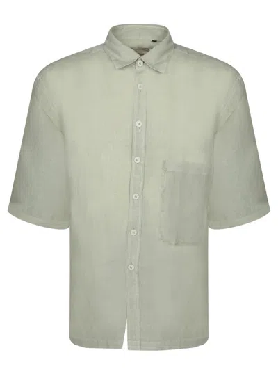 Costumein Light Green Linen Shirt