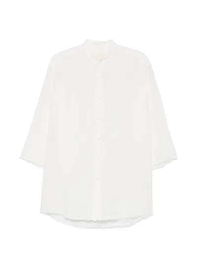 Costumein Linen Shirt In White
