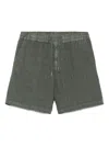 Costumein Linen Shorts In Green