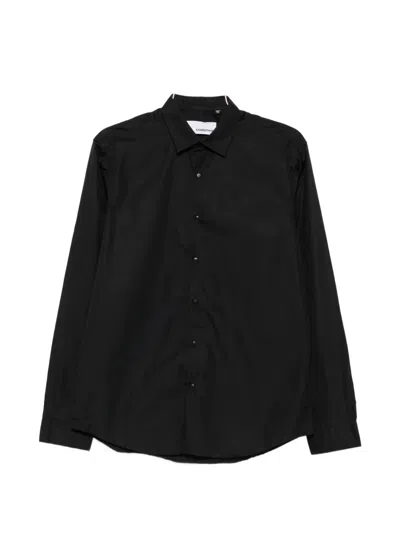 Costumein Long-sleeve Button-down Shirt In Black