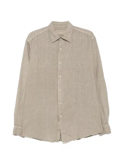 Costumein Long-sleeve Shirt In Brown