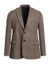Costumein Man Blazer Camel Size 40 Polyester, Rayon In Beige