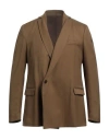 Costumein Man Suit Jacket Khaki Size 38 Lyocell In Beige