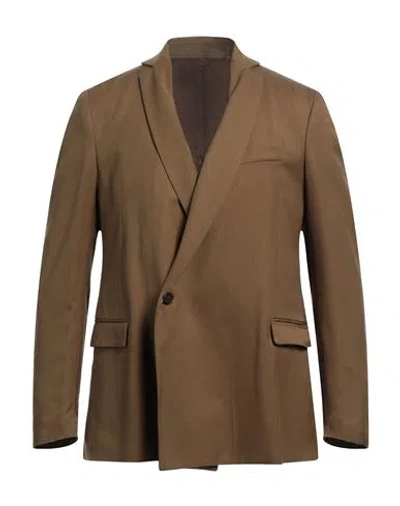 Costumein Man Suit Jacket Khaki Size 38 Lyocell In Beige