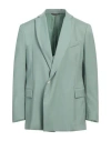 Costumein Man Blazer Light Green Size 42 Virgin Wool