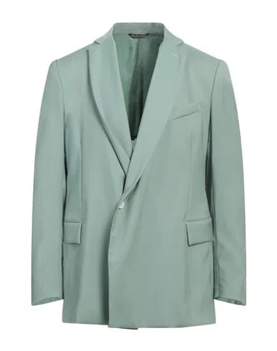 Costumein Man Blazer Light Green Size 42 Virgin Wool