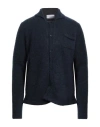 Costumein Man Cardigan Midnight Blue Size M Mohair Wool, Polyamide, Elastane