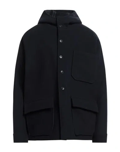 Costumein Man Coat Midnight Blue Size 42 Virgin Wool, Polyamide