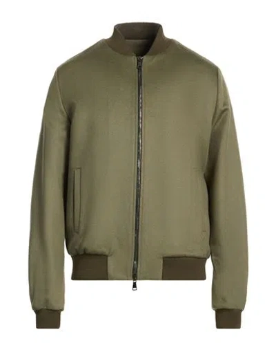 Costumein Man Jacket Military Green Size 44 Virgin Wool, Cashmere