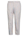 Costumein Man Pants Beige Size 32 Cotton, Lyocell In Beige