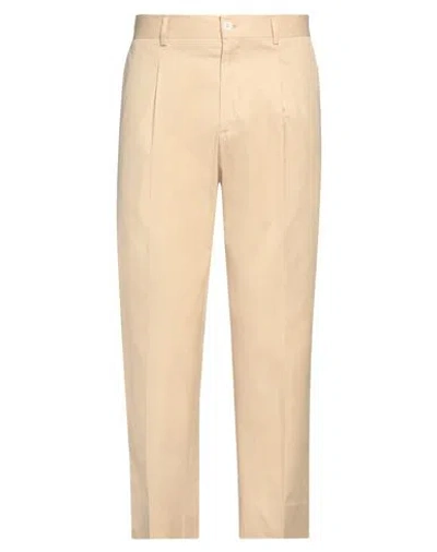 Costumein Man Pants Beige Size 32 Cotton