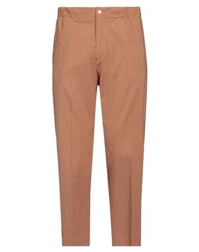 Costumein Man Pants Camel Size 34 Cotton In Beige