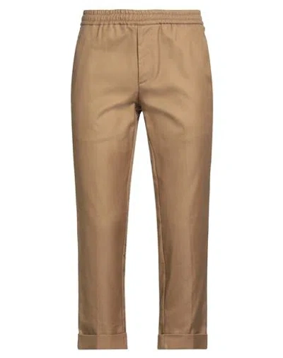 Costumein Man Pants Camel Size 36 Cotton In Brown