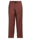 Costumein Man Pants Chocolate Brown Size 30 Virgin Wool In Brown