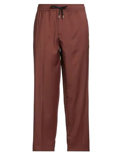 Costumein Man Pants Chocolate Brown Size 30 Virgin Wool