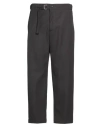 Costumein Man Pants Dark Brown Size 40 Polyester, Virgin Wool In Gray